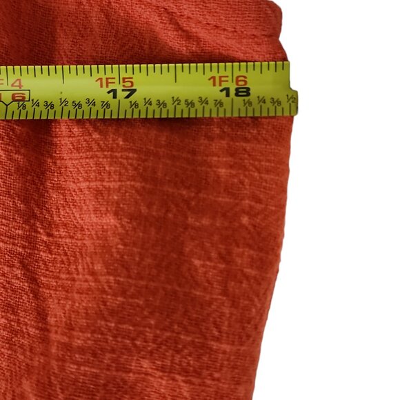 Women’s INC Medium Coral, no sleeves, 100% cotton, Halter Top - Picture 11 of 14